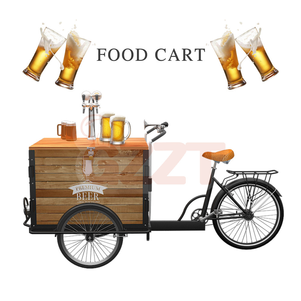 Barbecue Hot Dog Pizza Food Trailer Beer Outdoor Mobile Fast Food Trailer Customized Food Truck