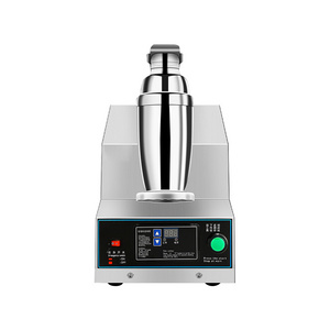 Wholesale Computer Smart Panel milkshake machine Bubble Tea Shaker Milk Tea Bottle Stainless Steel Auto Boba Tea Shaking Machine