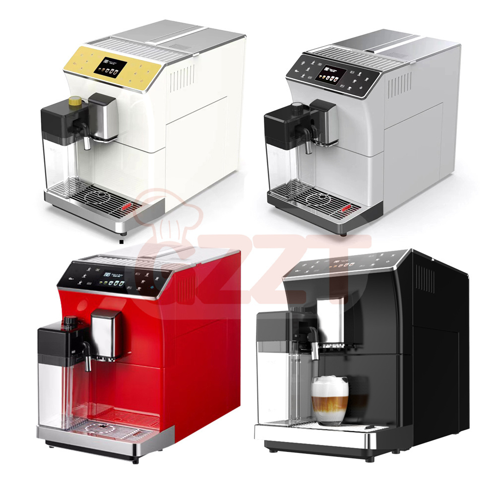 Supeautomatic 20bar 1300w Bean To Cup Full Automatic Filter Espresso Coffee/ice Machine Coffee Maker Machine Display