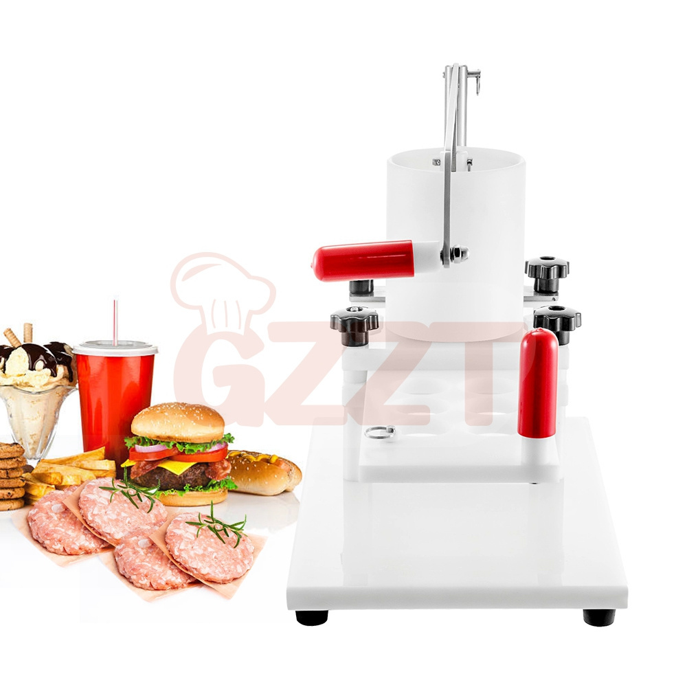 OEM 110MM 130MM 55MM Burger Manual Patty Making Machine Hamburger Forming Press Machine Mini Hamburger Patty Maker