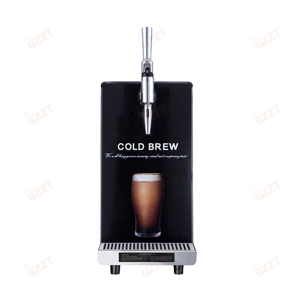 Low Price Table Top Under Counter Nitro Cold Brew Coffee Dispenser Oem Nitro Coffee Kegerator Nitro Cold Brew Coffee Machine