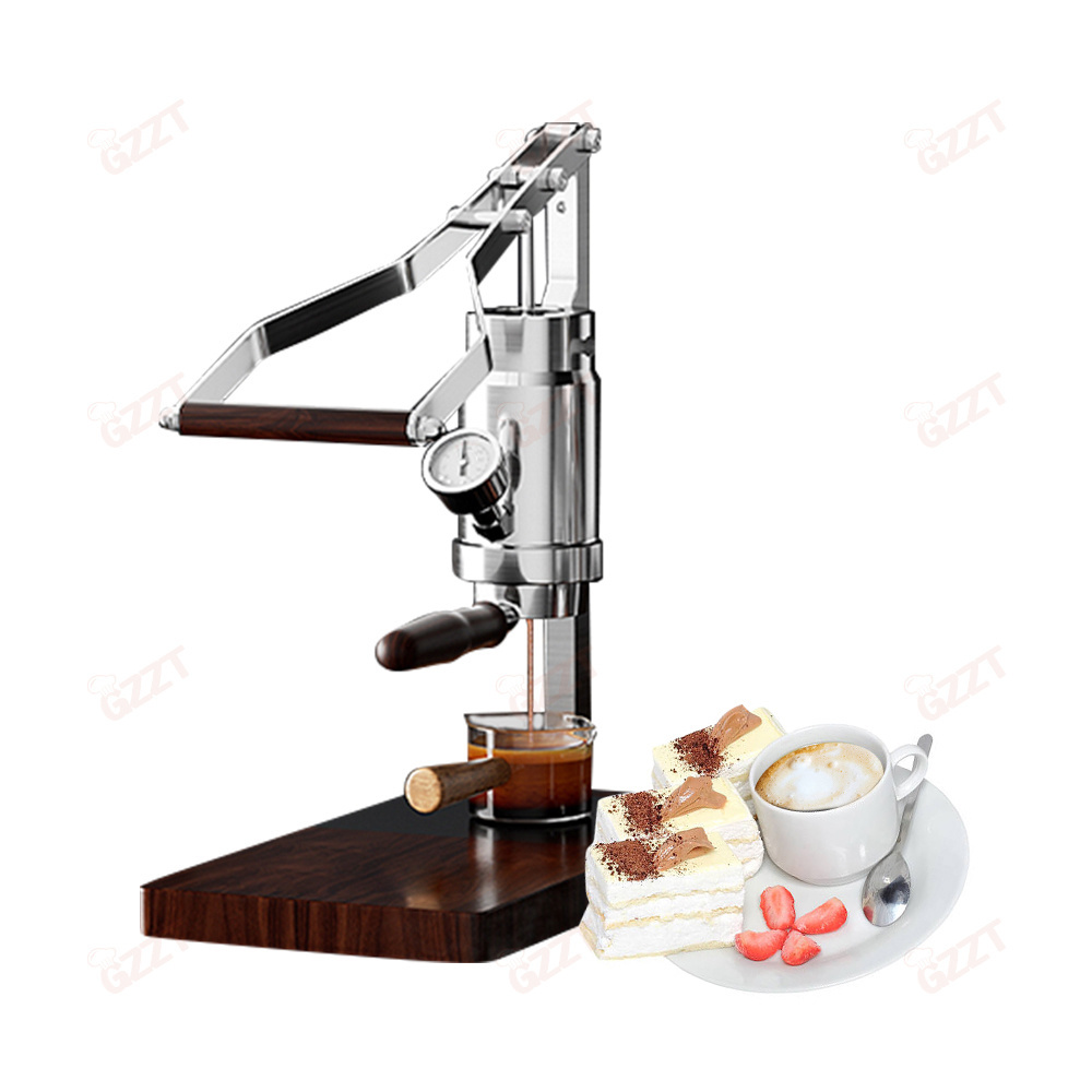 Simple Intelligent temperature control system Manual Hand Press Drip Coffee Maker Portable Stainless Steel Espresso Coffee Maker