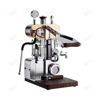 5L Boiler Electric Lever Pull Manual Stainless Steel Espresso Coffee Machine Italian Multifunctional Hand Press Coffee Maker