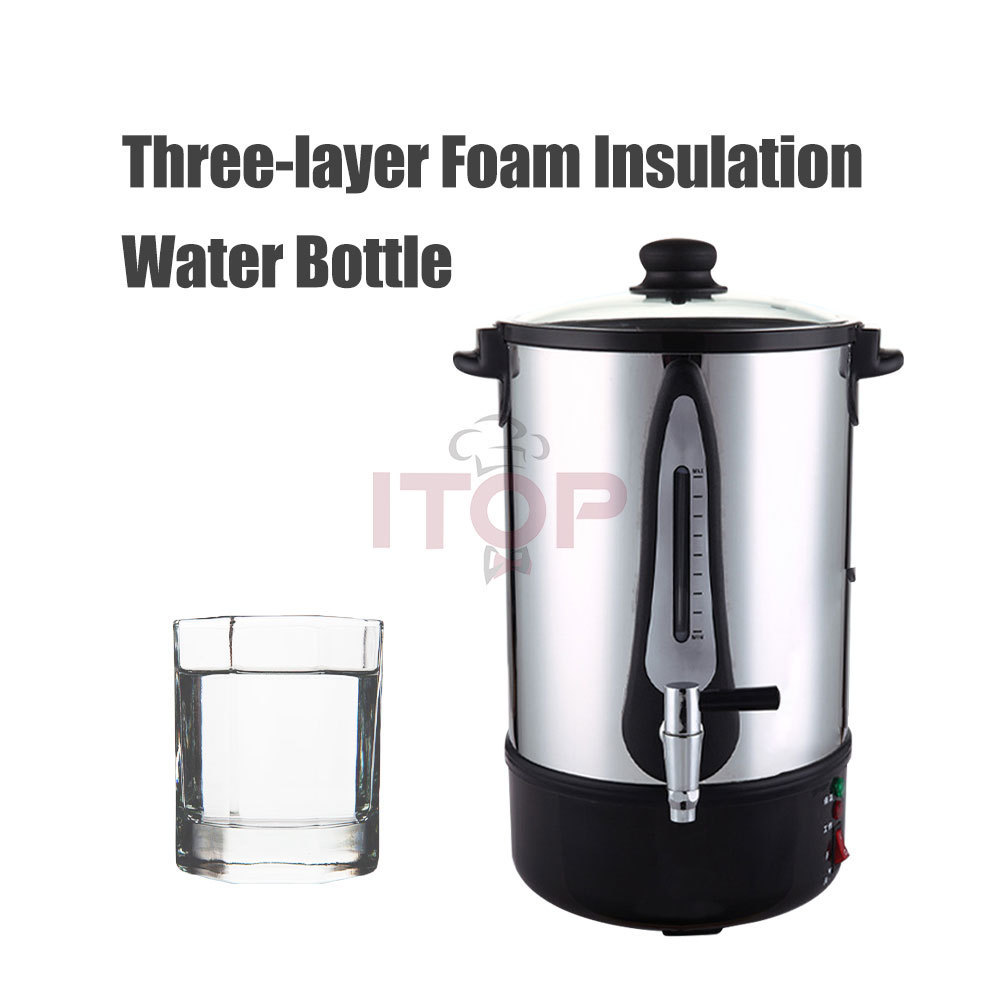 11L/12L/15L/20L/30L Hot Water Coffee Percolator Stainless Steel Coffee &Tea Urns