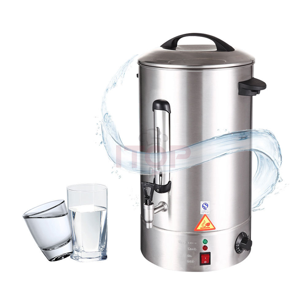 Portable Hot Water Bucket Heating Element  38L Single Layer Water Boiler Tea Urn  Automatic Insulation Heater