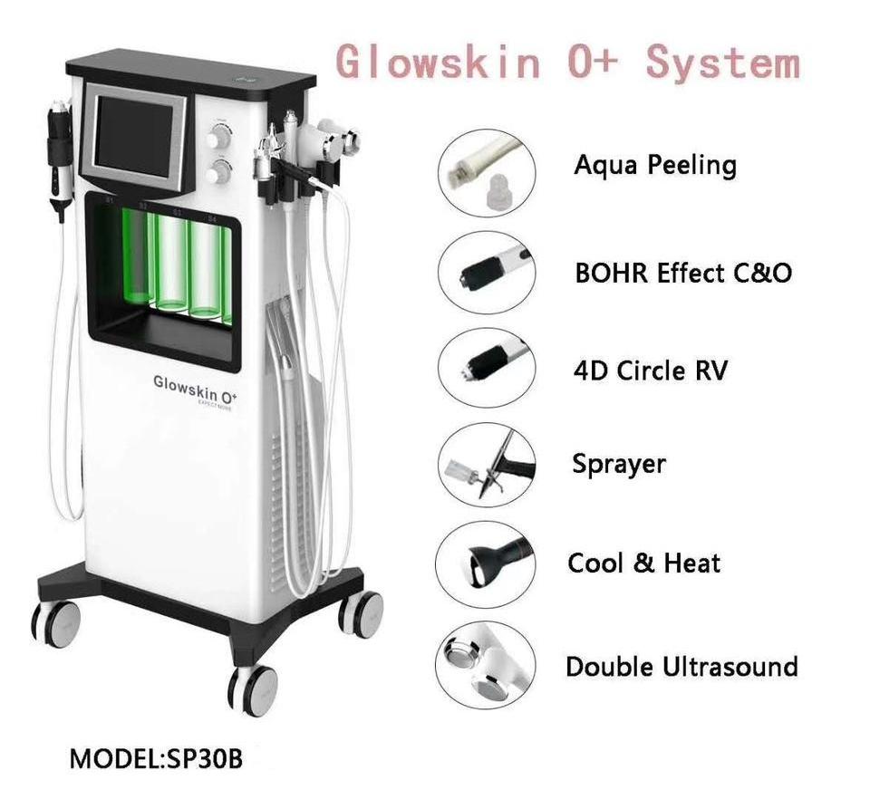 Coweroay Manufacturer Glowskin O+ Carboxytherapy Device Facial Skin Care Machine Multi-functional Beauty Equipment SP30B