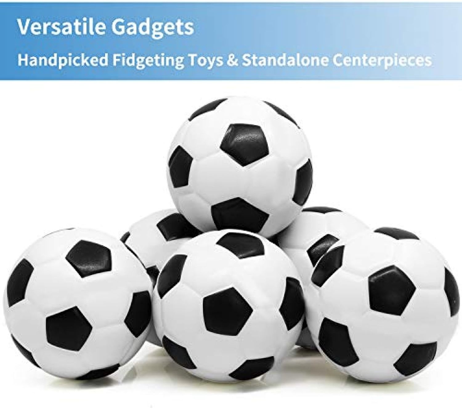 Novelty PLACE Pressure Ball Squeeze Soccer Ball-Soft Foam Sponge Ball Grip Training, Relaxation Gadgets, Fiddlesticks Toys, Pets