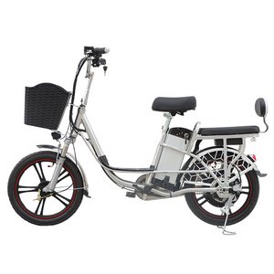 350w 2 Wheel Electric Scooter Moped With Pedals Electric Mini Bike For Adults