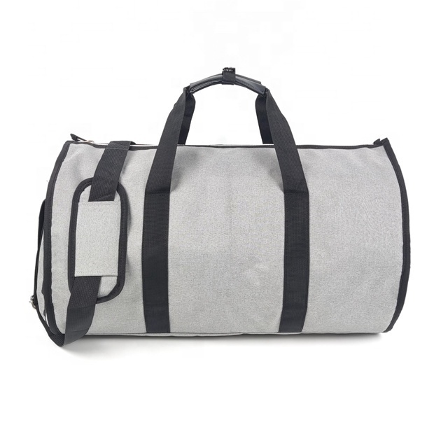 Wholesale Custom Travel Soft Carry On Garment Storage Large Duffle Polyester Foldable Garment Weekender Bag