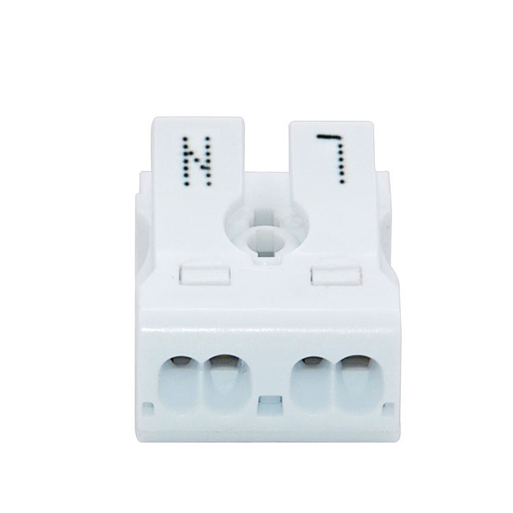 GU10 Ceramic Lamp holder with 2 pole junction box