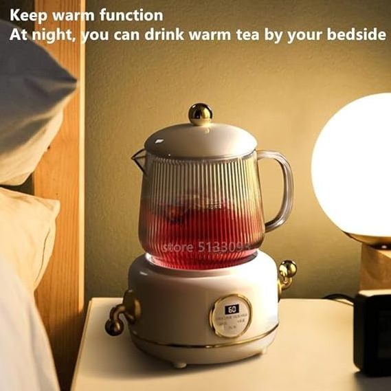 Glass Electric Kettle 220V Household Health Pot Automatic Electric Mini Water Kettle Cute Portable 400w Outdoor Tea Pot