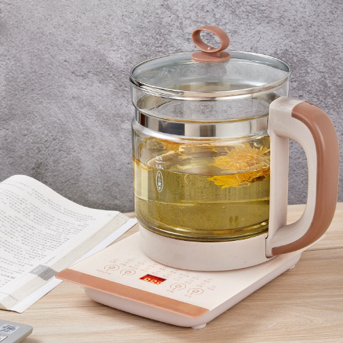 2024 New Design Electric Water Kettle Glass Kettle Keep Warm Smart Kitchen Appliances Electric Health Pot