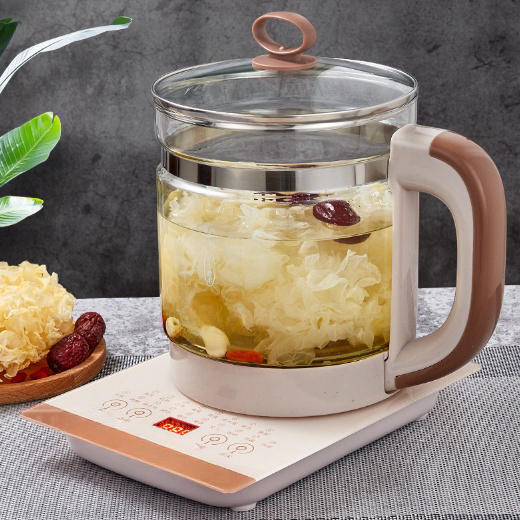 2024 New Design Electric Water Kettle Glass Kettle Keep Warm Smart Kitchen Appliances Electric Health Pot