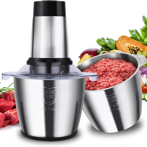 Portable Food Fruit Mixer Industrial Electric Kitchen Meat Grinders Slicers Machine Commercial