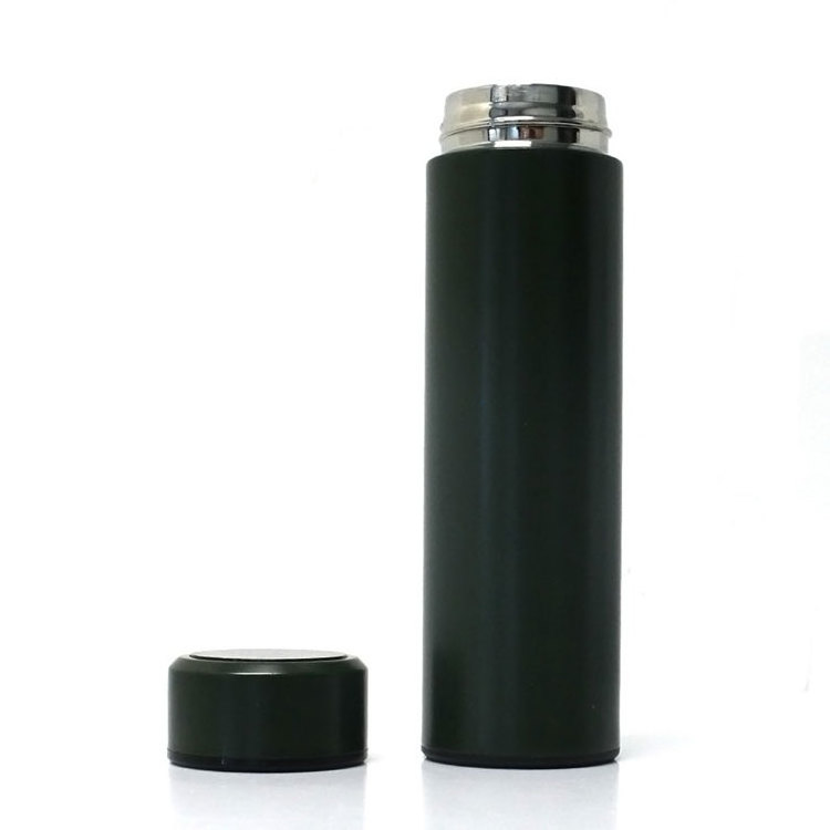 Factory provides the best-selling double wall stainless steel vacuum flask that can display the temperature of the water bottle