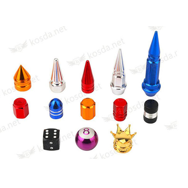 Various Car Valve Stem Caps , Valve Protection Caps for Car/Truck/Bike Wheel