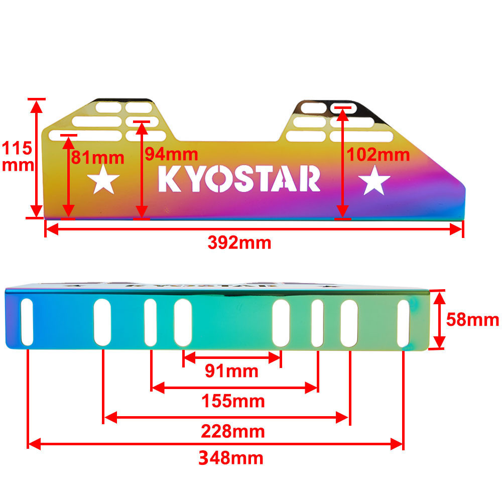 KYOSTAR High Strength Steel Racing Seat Mounting Bracket For BRIDE RECARO SPARCO OMP BUCKET SEAT