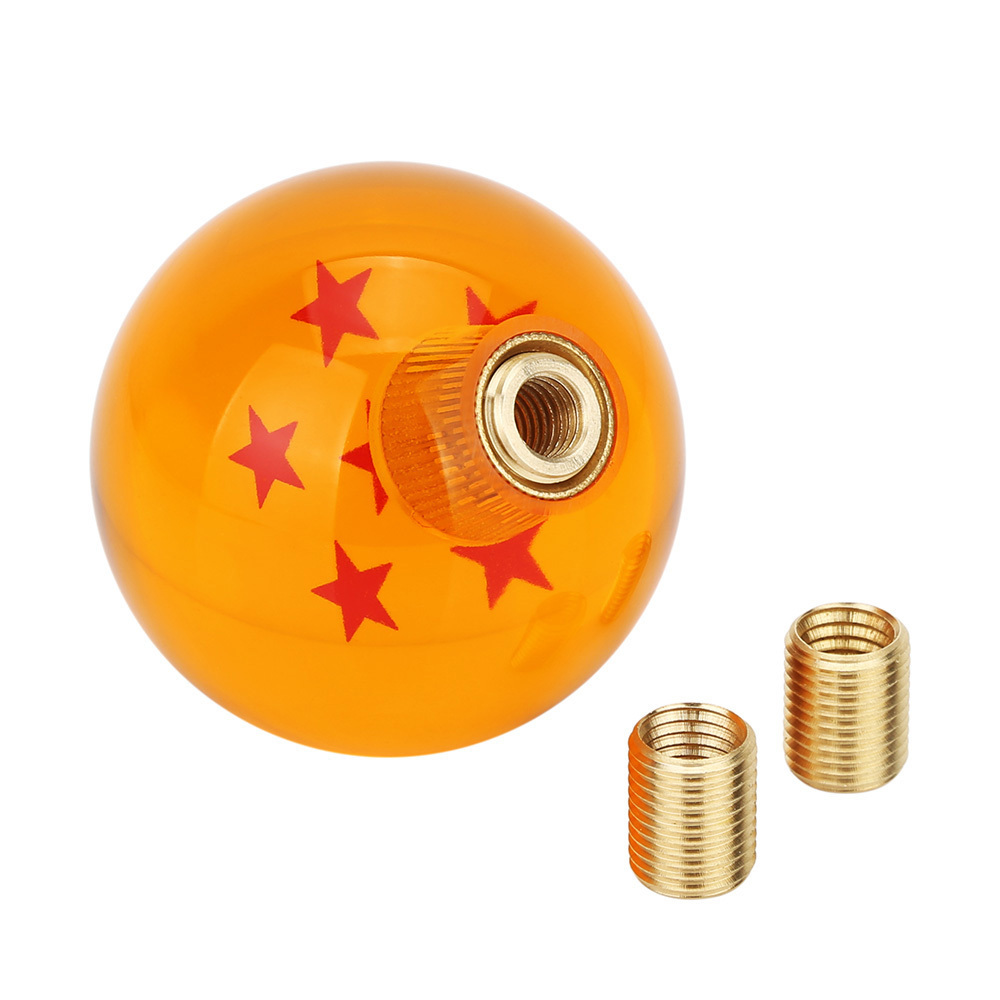 JDM Accessories 1/2/3/4/5/6/7 Star Custom Universial Car gear Dragon Ball Shift Knob with M8x1.25 M10x1.5 M10x1.25 connector