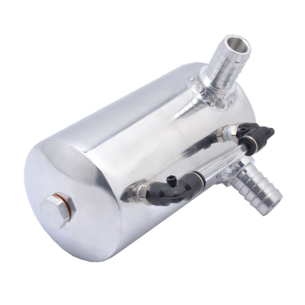 19mm Barb Aluminum Oil Catch Tank 0.5L, 3/4