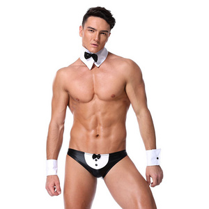 Wholesale Erotic Sexy Adult Maid Cosplay Costume Set Lingerie For Men