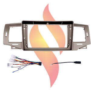 Simple Soft Toyota Corolla Car Stereo Kit Car DVD Player Frame Kit For 2006-2008 Toyota Corolla 9inch Radio