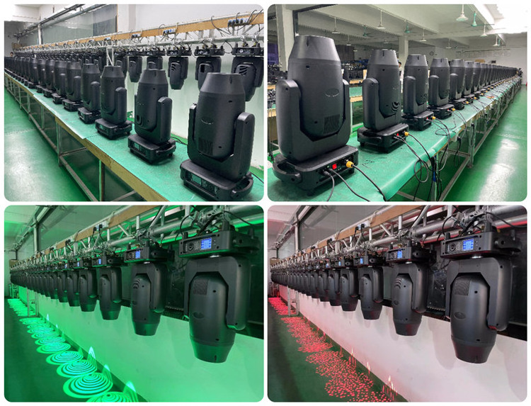 Pro Stage New Super Bright Concert Theater 400W CMY CTO Beam Spot Wash 3in1 LED Moving Head Light