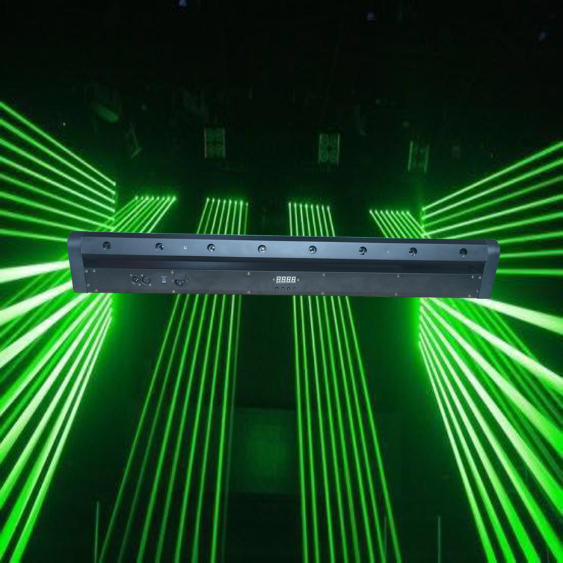 Red or Green 800MW single moving laser bar dmx linear lazer bar moving light stage lasers disco bar party light dj lasers