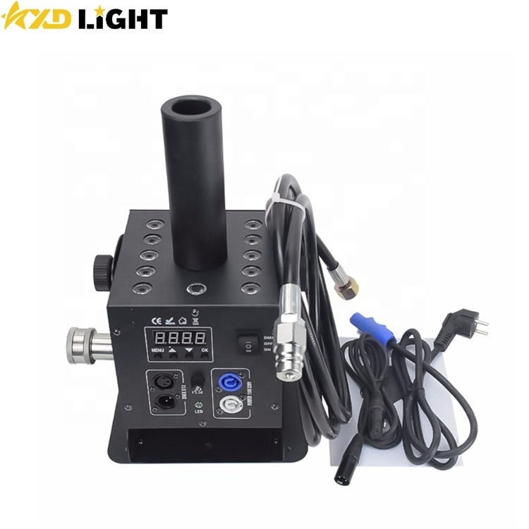 Disco Stage Party 12x3W RGB 3in1 LED CO2 Jet Machine for Wedding