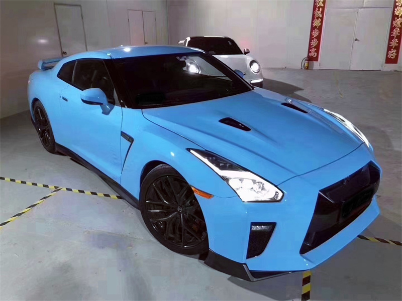 Used for Nissan GTR R35 old model to new N-style resin primer body kit front and rear bumpers  side skirts  engine hood