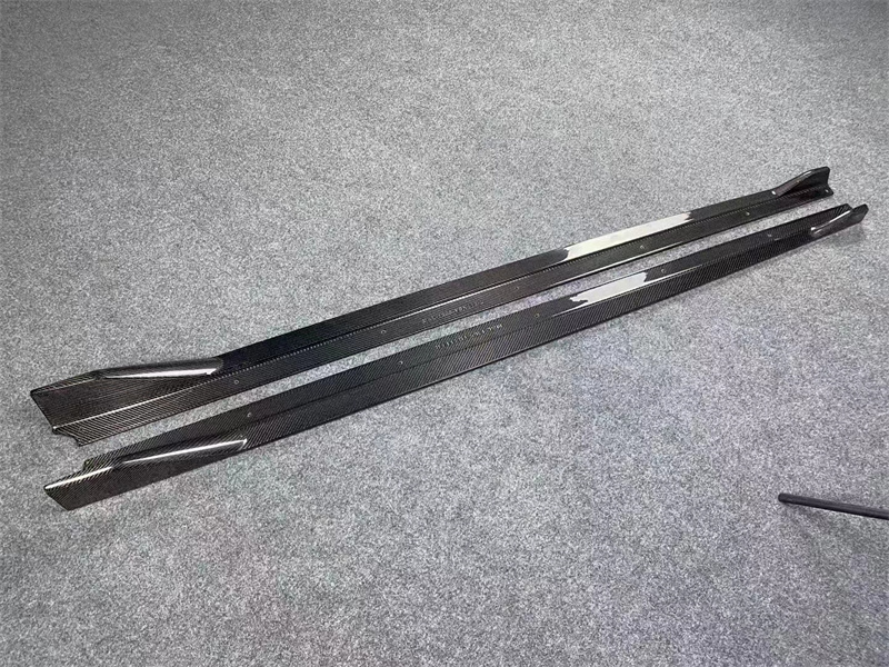 Carbon fiber AC style side skirt extended spoiler front bumper edge rear diffuser rear spoiler for BMW Z4 G29 body kit