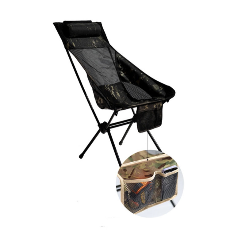 Hot Sale Portable Aluminum Frame Beach Chairs Zero Gravity Fabric Backpack Heavy Duty Metal Garden Fishing  Chairs for Camping