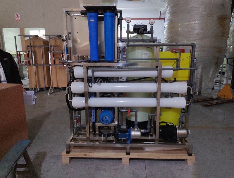 500LPH Sea Water Desalination Salty Marine RO Water Treatment Plant Seawater Desalination Water Purification System For Boat