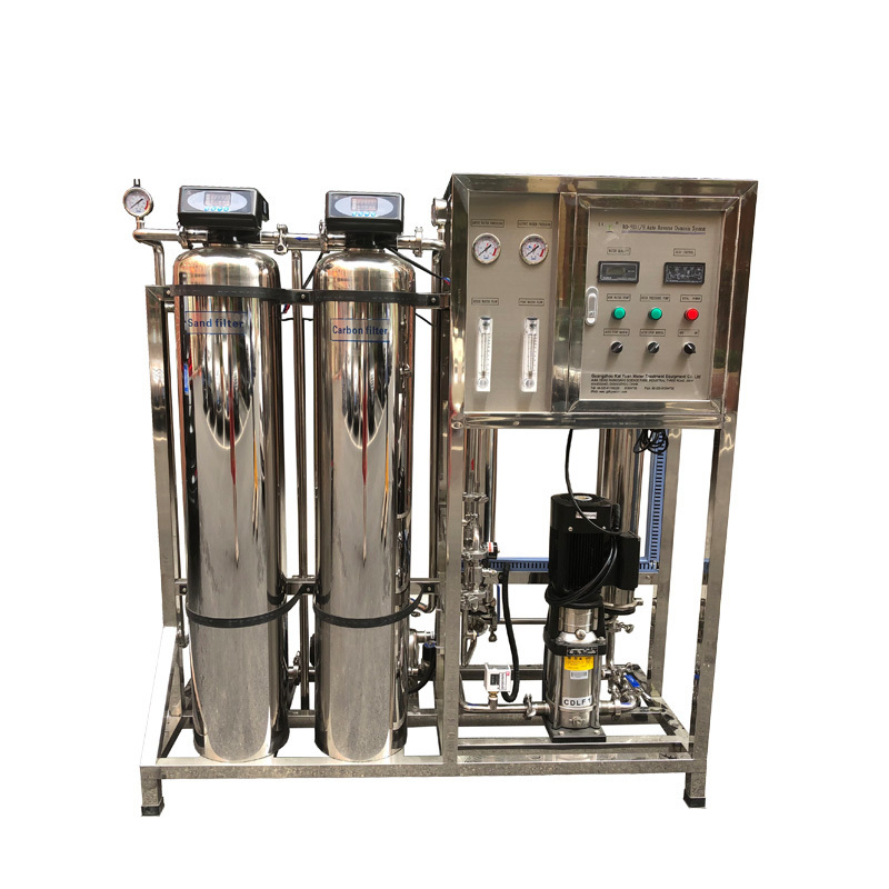 Small Capacity 250 LPH/ 66 Gallons/Hour FRP Tank Manual Household Water Treatment Equipment Pure Water Purification Machine