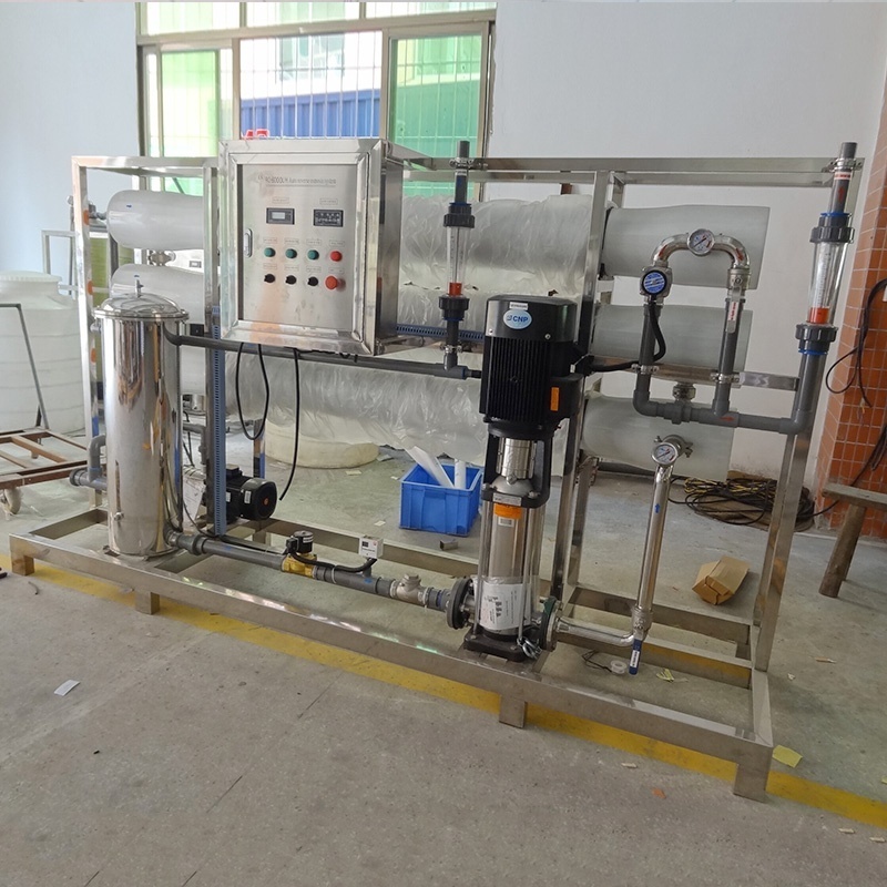 Reverse Osmosis 6000lph Industrial Water Filters Ro Water Treatment System RO Desalination Water Purifying Machine