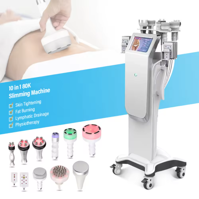 Newest 10 in 1 lipo laser liposuction rf lipo 80k cavitation slimming machine 80k lipocavitation lipolaser