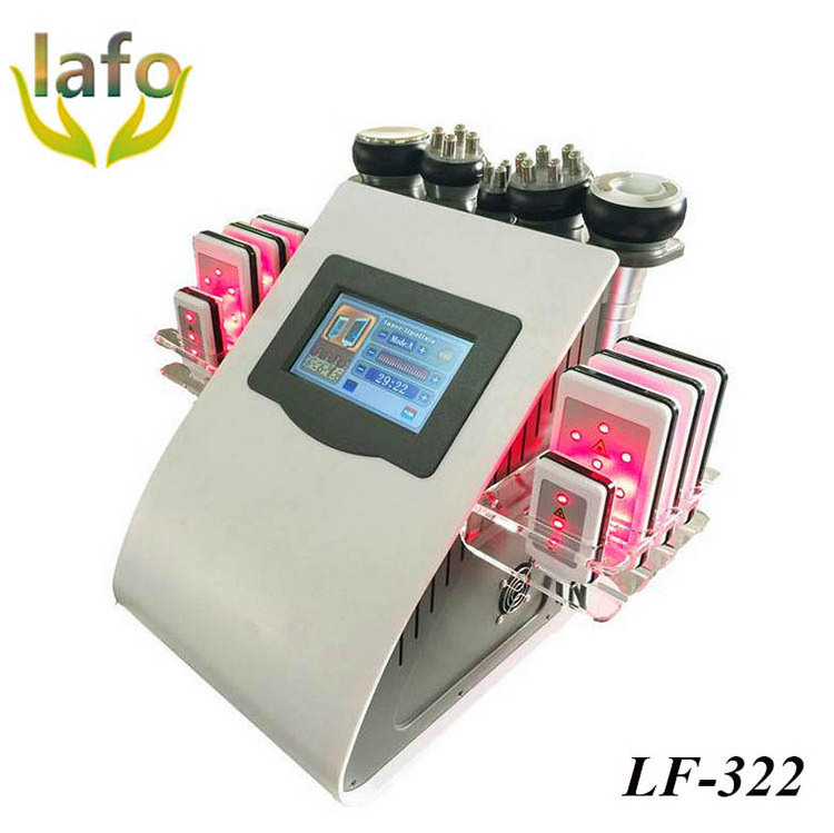 Multifunctional Vacuum + Cavitation + RF +Lipolaser weight loss body Lipo Laser Machine