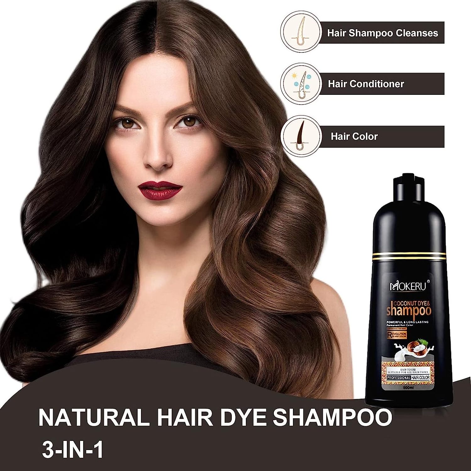 OEM ammonia and ppd free black hair color argan oil black hair coloring herbal 500ml coconut fast black hair color cream cream