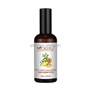 MOKERU All Natural Best Hair Care Massage Essence Serum Ginger Essential Oil Hair Growth Oil