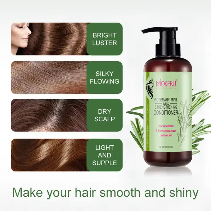 Fast Shipping rosemary strengthening Hair shampoo and conditioner Repair Damage Hair Intense Moisture Revitalizes