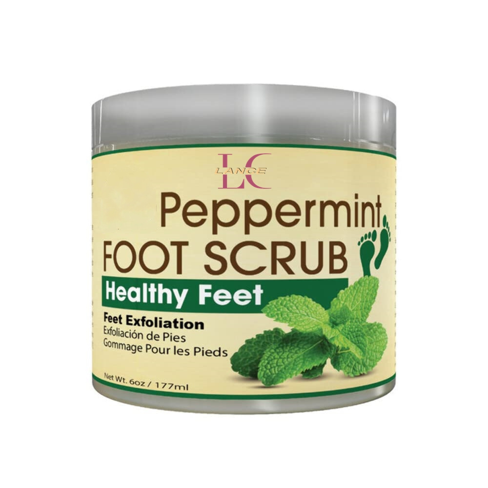 Private Label Natural Organic Spa Athletes Feet Treatment Softening Exfoliating Foot Scrub