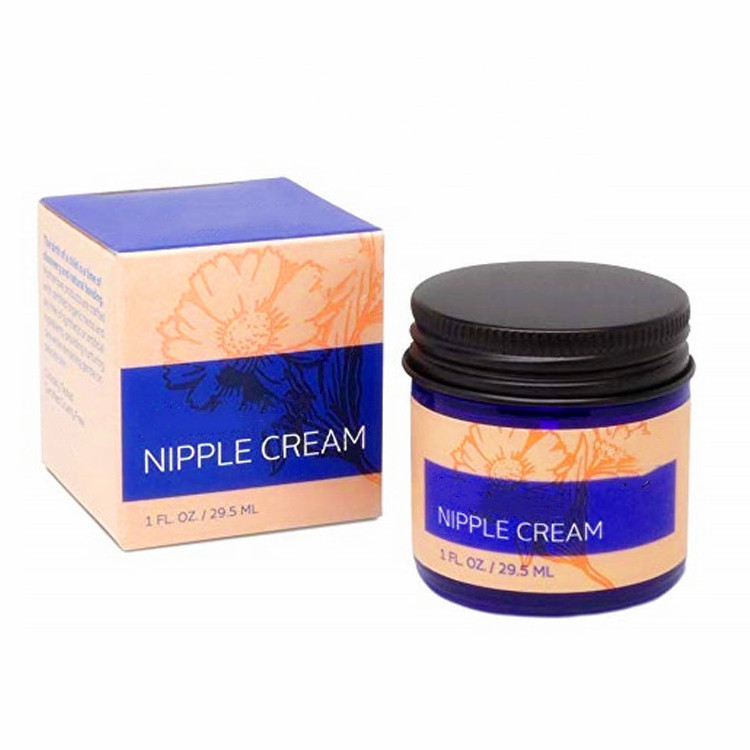 Private Label Pure Natural  Moisturizing Pink Nipple Cream For Discomfort Of Sore Cracked Nipples