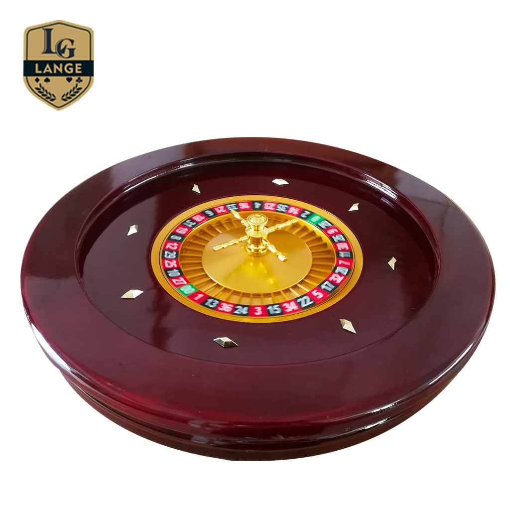 50cm 56cm Casino Russian Style Roulette Wheel Solid Wood Roulette Wheel