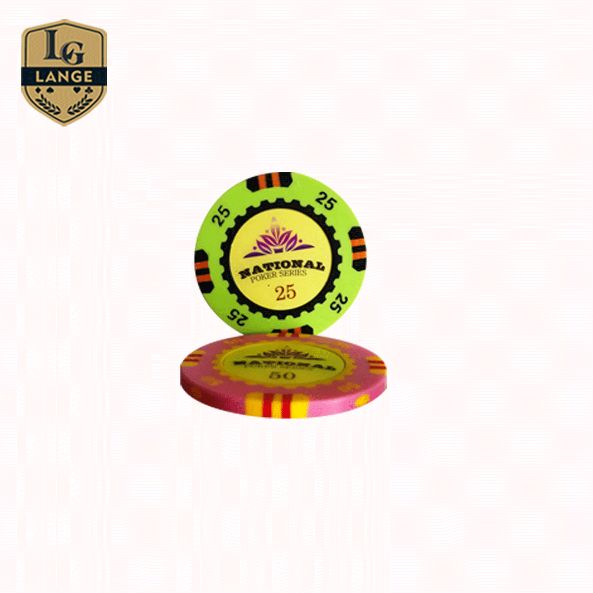 Real Casino Chips Manufacturers Premium Ceramic Poker Chips with RFID Security Number