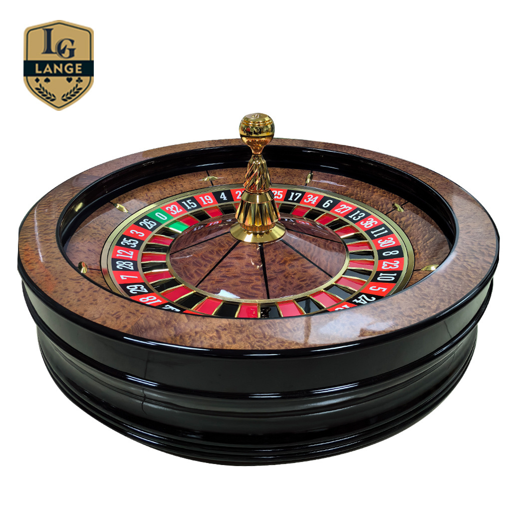 New European Lucky Roulette Wheel Casino 32inch Full Size Roulette Wheel