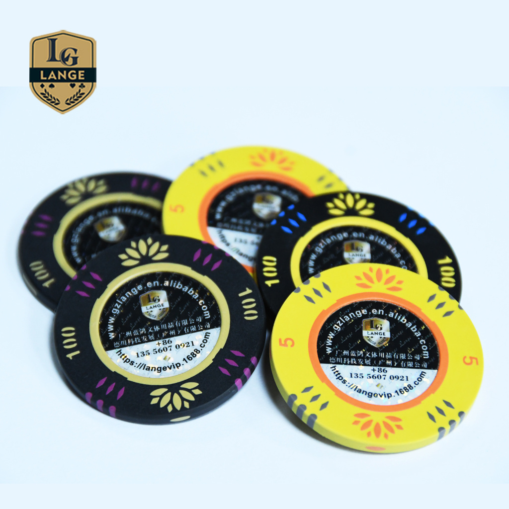 Gambling Lotus Games Baccarat Tournament Chips NN Rounders Poker Chips