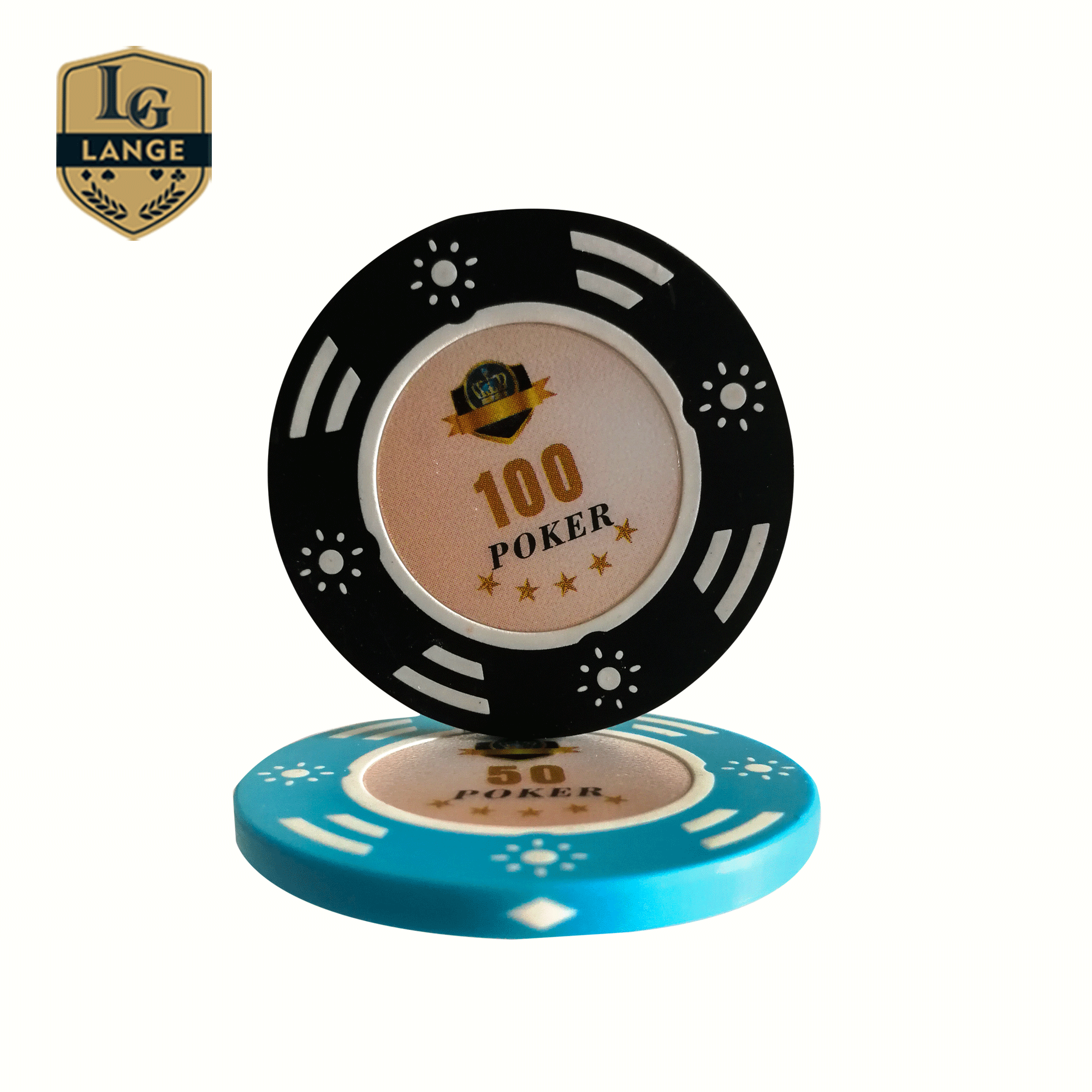 Casino Clay Poker Chips, Guangzhou Factory Clay poker chip