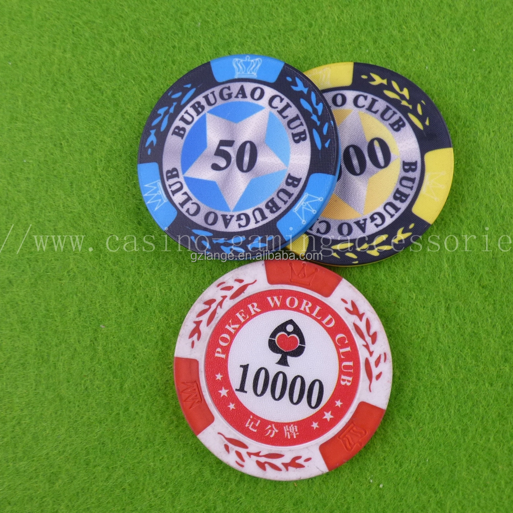 Custom Design Ceramic Poker Chips 10g Casino Poker Chip