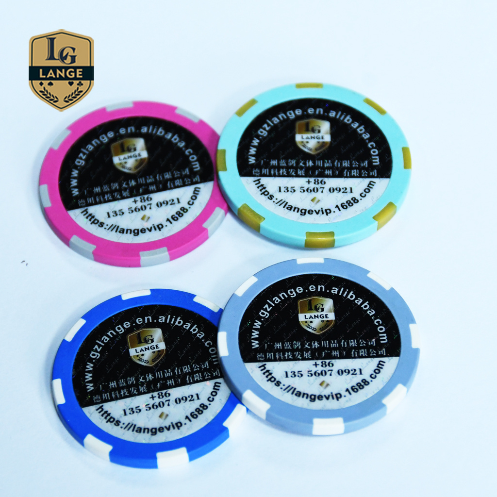 Lange Factory Mold Poker Chip Entertainment Promotional Texas Hold'em Poker Chips