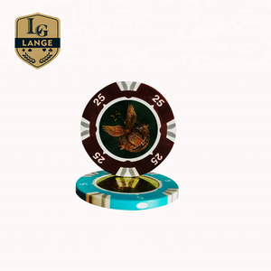 Professional OEM Supply Custom Design Casino RFID Metal Poker Chips