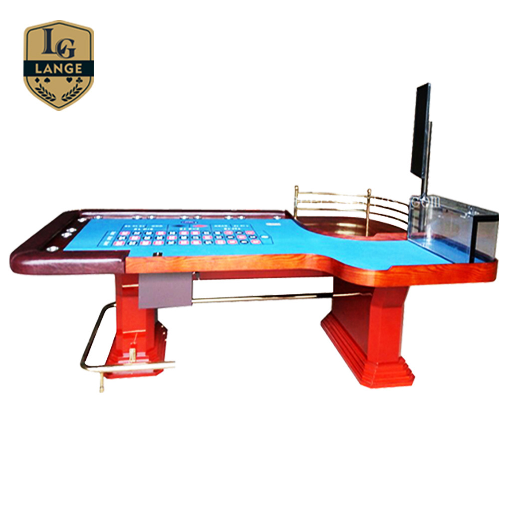 Casino Luxury 32'' Roulette Wheels Roulette Table With Roulette Display